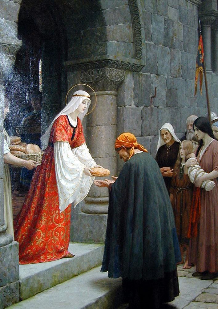 Edmund Blair Leighton The Charity of St